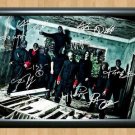 Slipknot Band Heavy Metal Signed Autographed Photo Poster Print Memorabilia A2 16.5x23.4""