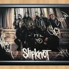 Slipknot Band Signed Autographed Photo Poster Print Memorabilia A2 16.5x23.4""