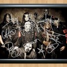 Slipknot Band Signed Autographed Photo Poster Print Memorabilia A2 16.5x23.4""