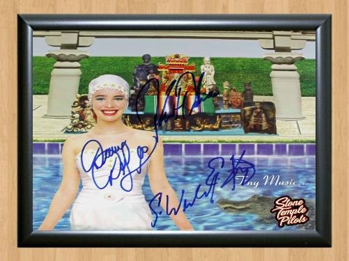 Stone Temple Pilots Signed Autographed Photo Poster Print Memorabilia A2 16.5x23.4""