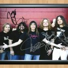 Tesla Rock Band Signed Autographed Photo Poster Print Memorabilia A2 16.5x23.4""