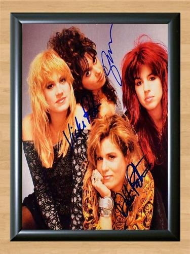 The Bangles Band Signed Autographed Photo Poster Print Memorabilia A2 16.5x23.4""