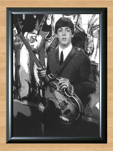 The Beatles Paul McCartney Signed Autographed Photo Poster Print Memorabilia A2 16.5x23.4""