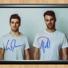 The Chainsmokers DJ Signed Autographed Photo Poster Print Memorabilia A2 16.5x23.4""