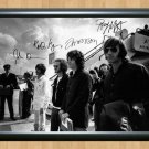 The Doors Jim Morrison Band  Signed Autographed Photo Poster Print Memorabilia A2 16.5x23.4""
