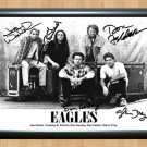 The Eagles Band Glenn Don Bernie Signed Autographed Photo Poster Print Memorabilia A2 16.5x23.4""