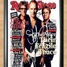 The Police Sting Band Signed Autographed Photo Poster Print Memorabilia A2 16.5x23.4""