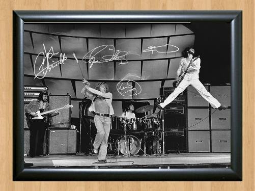 The Who John Entwistle Signed Autographed Photo Poster Print Memorabilia A2 16.5x23.4""