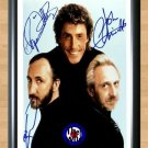 The Who Townshend Daltrey Band Signed Autographed Photo Poster Print Memorabilia A2 16.5x23.4""