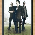 Train Band Goo Goo Dolls Signed Autographed Photo Poster Print Memorabilia A2 16.5x23.4""