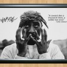 Tupac Shakur 2PAC Signed Autographed Photo Poster Print Memorabilia A2 16.5x23.4""