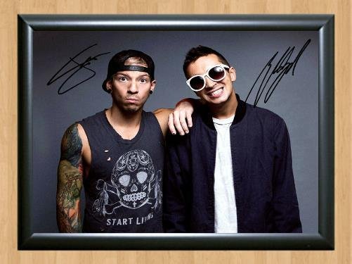 Twenty One Pilots Band Signed Autographed Photo Poster Print Memorabilia A2 16.5x23.4""