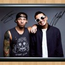 Twenty One Pilots Band Signed Autographed Photo Poster Print Memorabilia A2 16.5x23.4""