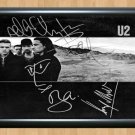 U2 Joshua Tree Bono Edge Band Signed Autographed Photo Poster Print Memorabilia A2 16.5x23.4""