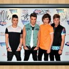Union J Band Jaymi George Josh JJ Signed Autographed Photo Poster Print Memorabilia A2 16.5x23.4""