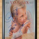 Van Halen Eddie Michael Anthony Signed Autographed Photo Poster Print Memorabilia A2 16.5x23.4""
