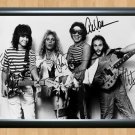 Van Halen Eddie Signed Autographed Photo Poster Print Memorabilia A2 16.5x23.4""