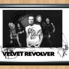 Velvet Revolver Contraband Signed Autographed Photo Poster Print Memorabilia A2 16.5x23.4""