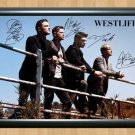 Westlife Mark Feehily Shane Filan Kian Signed Autographed Photo Poster Print Memorabilia A2 16.5x23.