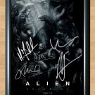 Alien Covenant  Cast Signed Autographed Photo Poster Print Memorabilia A2 16.5x23.4""