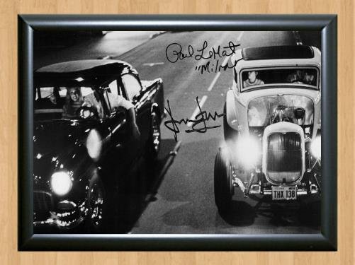 American Graffiti Harrison Ford Signed Autographed Photo Poster Print Memorabilia A2 16.5x23.4""