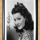 Ann Rutherford Gone with the Wind Signed Autographed Photo Poster Print Memorabilia A2 16.5x23.4""
