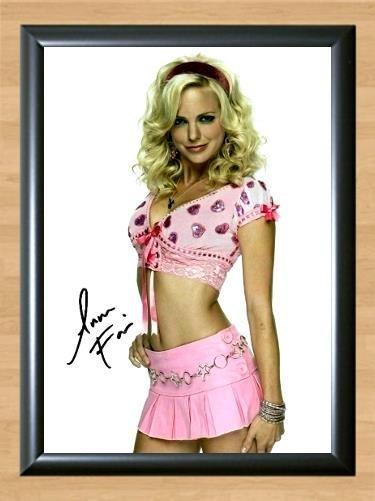 Anna Faris Scary  Signed Autographed Photo Poster Print Memorabilia A2 16.5x23.4""