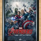 Avengers Age of Ultron Iron Man Hulk Signed Autographed Photo Poster Print Memorabilia A2 16.5x23.4"