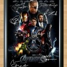 Avengers Assemble Iron Man The Hulk Signed Autographed Photo Poster Print Memorabilia A2 16.5x23.4""