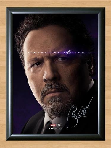 Avengers Endgame Happy Hogan Jon Favreau Signed Autographed Photo Poster Print Memorabilia A2 16.5x2