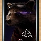 Avengers Endgame Rocket Raccoon Bradley Cooper Signed Autographed Photo Poster Print Memorabilia A2 