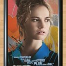 Baby Driver Lily James Signed Autographed Photo Poster Print Memorabilia A2 16.5x23.4""