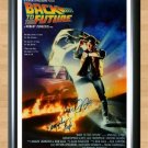 Back to the Future Michael J. Fox Cast Signed Autographed Photo Poster Print Memorabilia A2 16.5x23.