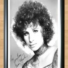 Barbra Streisand Funny Girl Yentl Signed Autographed Photo Poster Print Memorabilia A2 16.5x23.4""