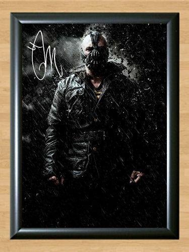 Batman Dark Knight Rises Bane Tom Hardy Signed Autographed Photo Poster Print Memorabilia A2 16.5x23