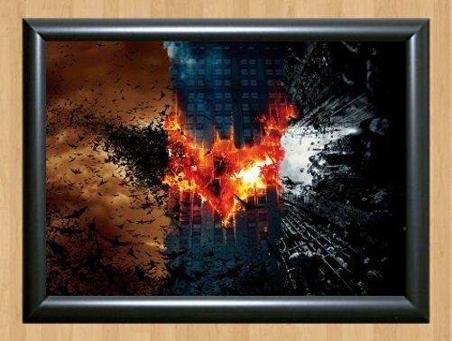 Batman the Dark Knight Rises Print Poster Photo Wall Picture A2 16.5x23.4""