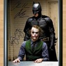 Batman The Joker Heath Ledger Dark Knight Signed Autographed Photo Poster Print Memorabilia A2 16.5x