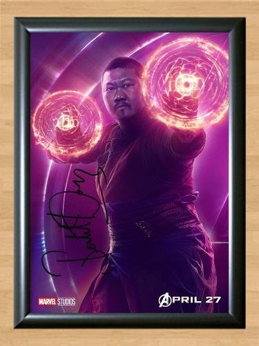 Benedict Wong Avengers Infinity War Signed Autographed Photo Poster Print Memorabilia A2 16.5x23.4""