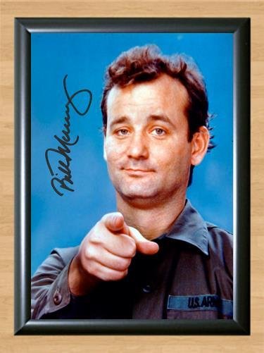 Bill Murray Groundhog Day Signed Autographed Photo Poster Print Memorabilia A2 16.5x23.4""
