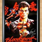 Blood Frank Dux Signed Autographed Photo Poster Print Memorabilia A2 16.5x23.4""
