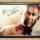 Bruce Willis The Expendable 24 Die Hard 1 2 Signed Autographed Photo Poster Print Memorabilia A2 16.