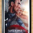 Captain America Chris Evans Signed Autographed Photo Poster Print Memorabilia A2 16.5x23.4""