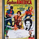 Captain America Lorna Gray Signed Autographed Photo Poster Print Memorabilia A2 16.5x23.4""