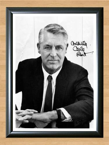Cary Grant North by Northwest Signed Autographed Photo Poster Print Memorabilia A2 16.5x23.4""