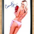 Cassandra Lynn Playboy Model Signed Autographed Photo Poster Print Memorabilia A2 16.5x23.4""