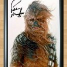 Chewbacca Peter Mayhew Star Wars Signed Autographed Photo Poster Print Memorabilia A2 16.5x23.4""