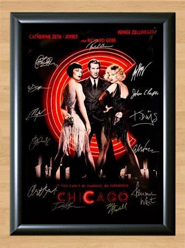 Chicago Richard Gere Cast Signed Autographed Photo Poster Print Memorabilia A2 16.5x23.4""