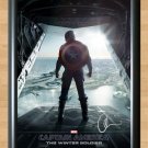Chris Evan Captain America The Winter Soldier Signed Autographed Photo Poster Print Memorabilia A2 1