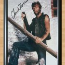 Chuck Norris Lone Wolf McQuaid Signed Autographed Photo Poster Print Memorabilia A2 16.5x23.4""