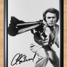 Clint Eastwood Dirty Harry Signed Autographed Photo Poster Print Memorabilia A2 16.5x23.4""